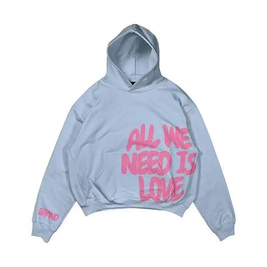 Y2K Letter Graphic Print Hoodie Sweatshirt Winter Mens Womens Oversized Hoodie Harajuku Hip Hop Gothic Pullover Hoodie Clothes