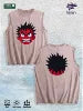 Anime Character Graphic Washed Vest US Warehouse 3 Colors Cotton Tank