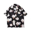Fashion 2022 Wholesale Shirts for Men Streetstyle Mens Wear Paisley Design Sublimation Shirts