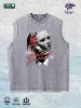 Mischief Senses Graphic Washed Vest US Warehouse 3 Colors Cotton Tank