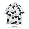 Fashion 2022 Wholesale Shirts for Men Streetstyle Mens Wear Paisley Design Sublimation Shirts
