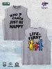 Life First Graphic Washed Vest US Warehouse 3 Colors Cotton Tank