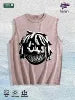 Dreadlocks Character Graphic Washed Vest US Warehouse 3 Colors Cotton Tank
