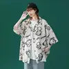 Fashion 2022 Wholesale Shirts for Men Streetstyle Mens Wear Paisley Design Sublimation Shirts