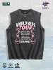 Antihero World Wide Tour Graphic Tank Top 100% Cotton US Warehouse 7 Colors
