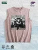Valley Dreams Liberty Graphic Washed Vest US Warehouse 3 Colors Cotton Tank