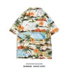 Fashion 2022 Wholesale Shirts for Men Streetstyle Mens Wear Paisley Design Sublimation Shirts