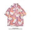 Fashion 2022 Wholesale Shirts for Men Streetstyle Mens Wear Paisley Design Sublimation Shirts