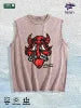 Antihero Devil Graphic Tank Top 100% Cotton US Warehouse 7 Colors