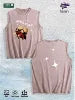 IN GLOCK WE TRUST Printed Washed Vest US Local Warehouse 3 Colors Cotton Breathable Trendy Top
