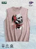 Mischief Senses Graphic Washed Vest US Warehouse 3 Colors Cotton Tank