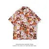 Fashion 2022 Wholesale Shirts for Men Streetstyle Mens Wear Paisley Design Sublimation Shirts