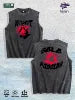 ARTDEPT Solo Mission Graphic Washed Vest US Warehouse 3 Colors Cotton Tank