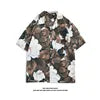 Fashion 2022 Wholesale Shirts for Men Streetstyle Mens Wear Paisley Design Sublimation Shirts