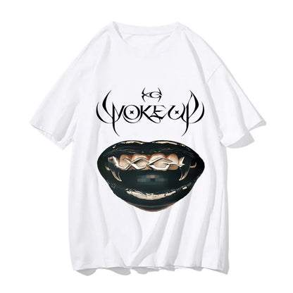 Xg Woke Up T-shirts HipHop R&B Pop Girls Band Printing Tee-shirts Women Men New Song Album Graphic Print Tshirts Short Sleeve