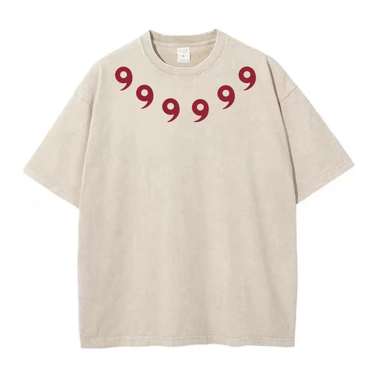 Graphic Print Vintage Washed Tshirt Men Women 100% Cotton Harajuku Streetwear Hip Hop T-Shirt Summer Short Sleeve Top Tee