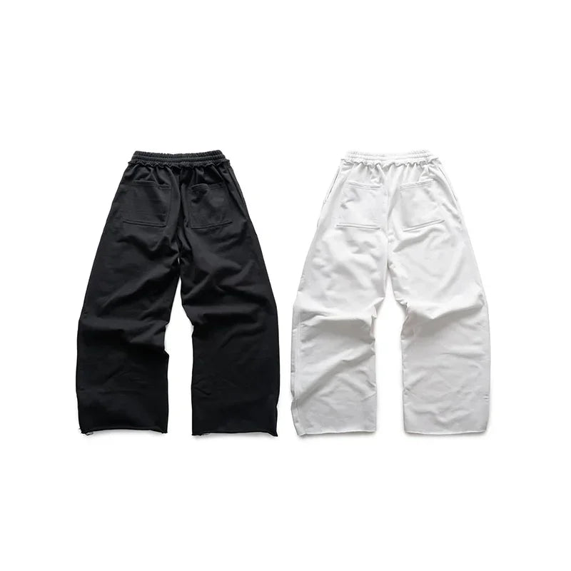 Y2K American Hip-Hop Letter Printed Streetwear Men And Women Personalized Retro Jogger Loose Wide-Leg Oversize Casual Pants