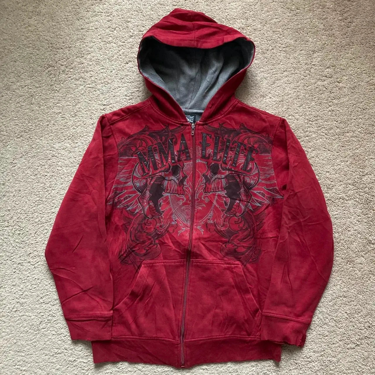 Gothic Fashion New Letter Patch Cardigan Zipper Sweater Male Y2K Harajuku Vintage Hip Hop Popular Leisure Sports Couple Hoodies