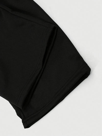 New Men's Outdoor Pants: Stylish wide-leg straight-leg casual athletic trousers, suitable for fitness and running  baggy pants