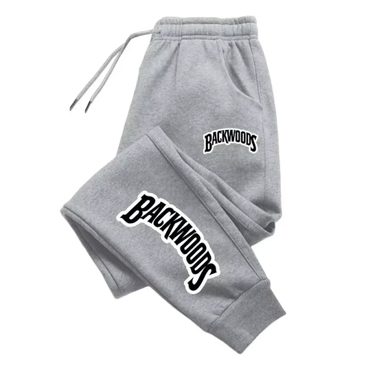 Men's sports pants, fashionable letter printed pants, sports jogging pants, outdoor home comfortable versatile sweatpants