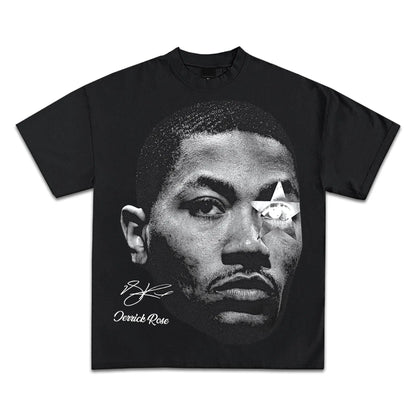Pop Culture Vintage Graphic T-Shirt Collection American Rap Basketball Streetwear Hip-Hop Y2K Top Premium Qua Men Clothing Short