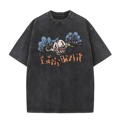 Y2k Tshirt Men Clothing Washed Vintage Rock Band Limp Bizkit Album Graphic 2025 Mens Clothes Tee Shirt Homme Graphic TShirts Men