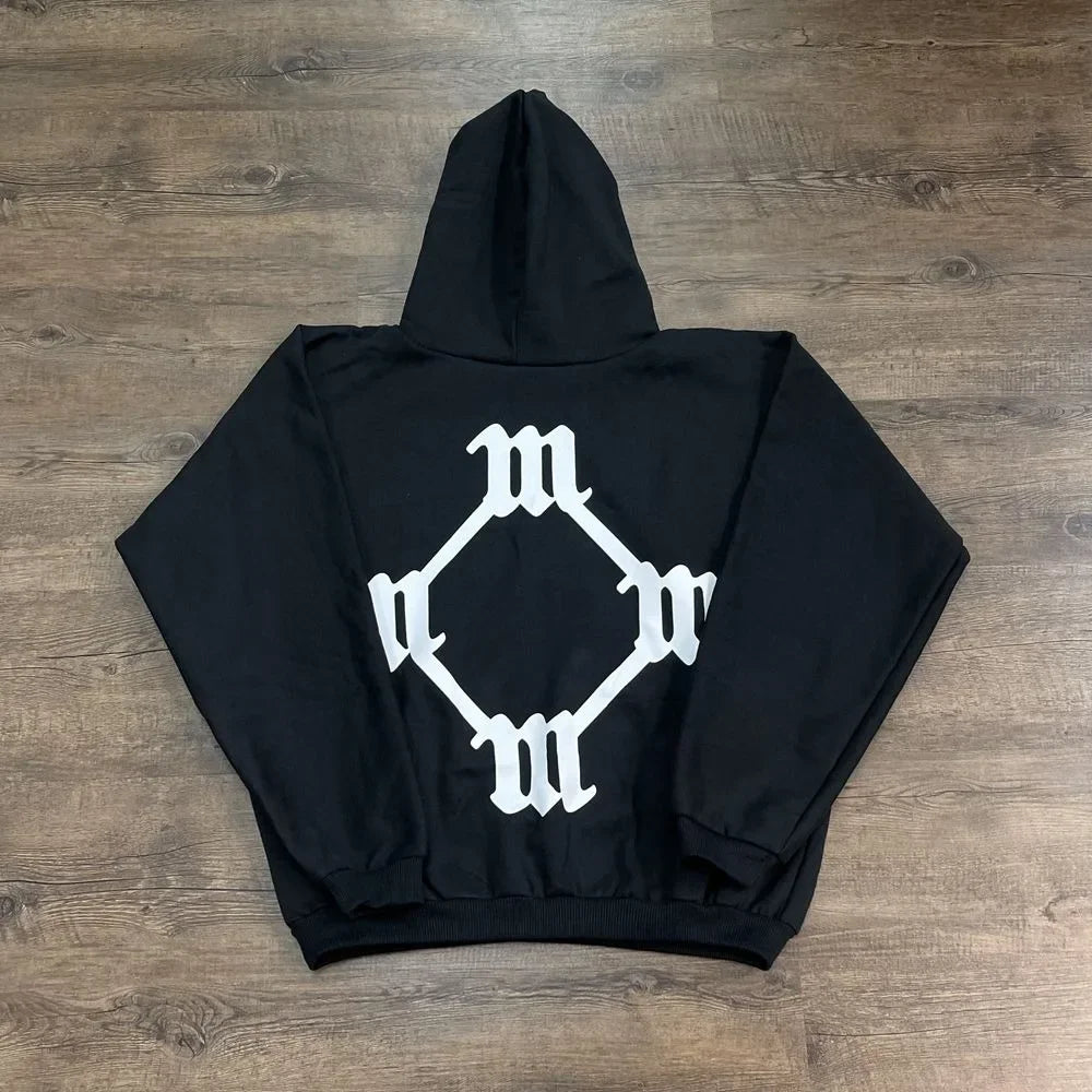 Oversized American Kanye BULLY Hoodies High Quality Letter Print Fleece Hooded Sweatshirts Hiphop Street Casual Men Women Hoodys
