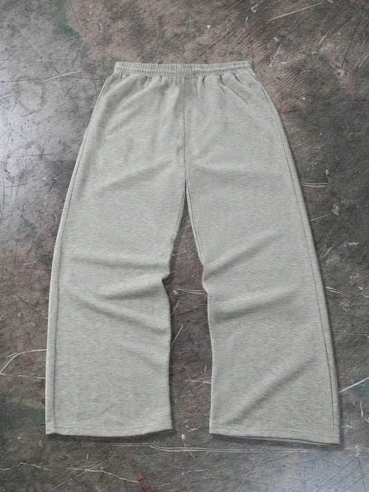 Men's Dark Style Printed Casual Pants Regular Joggers Streetwear Loose Sports Pants Trendy Hip-Hop Style Men's Long Pants