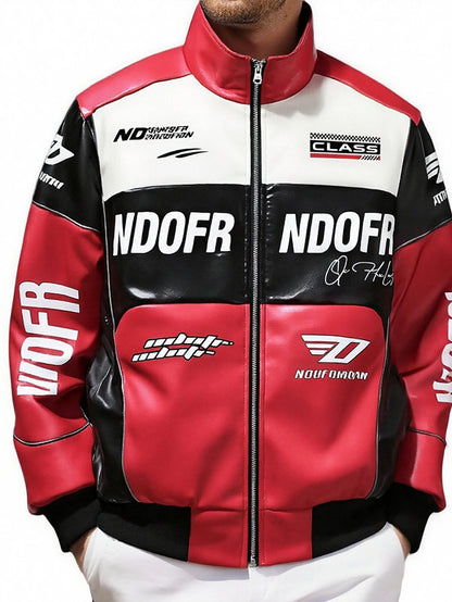 Men's Leather Jackets Autumn Casual Motorcycle PU Jacket Biker Leather Coats Brand Clothing EU Size