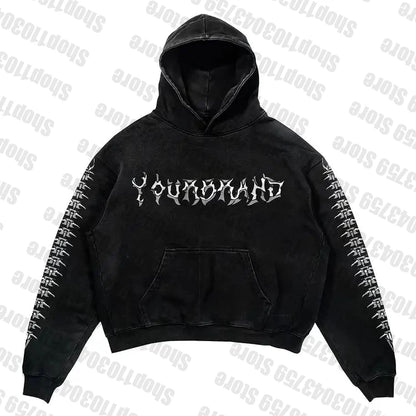 Women's Hoodie Y2k Zip Up Hoodie Hoodies Pullover Womens Clothing Vintage emo Oversize Sweatshirt Top Woman Clothes Halloween