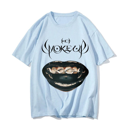 Xg Woke Up T-shirts HipHop R&B Pop Girls Band Printing Tee-shirts Women Men New Song Album Graphic Print Tshirts Short Sleeve