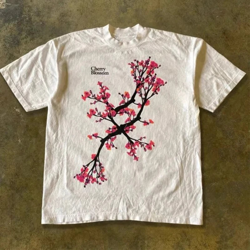 Cute Girls Women T-shirt Streetwear Gothic Harajuku Graphic T-shirts Retro Kawaii Printing Slim Women T-shirts Y2k Style 2000s