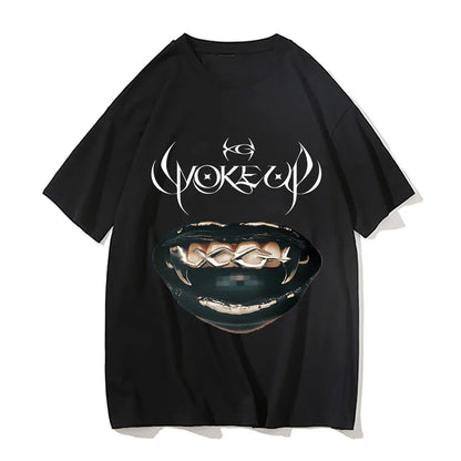 Xg Woke Up T-shirts HipHop R&B Pop Girls Band Printing Tee-shirts Women Men New Song Album Graphic Print Tshirts Short Sleeve