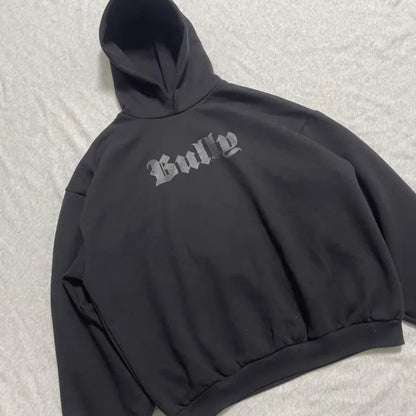 Oversized American Kanye BULLY Hoodies High Quality Letter Print Fleece Hooded Sweatshirts Hiphop Street Casual Men Women Hoodys