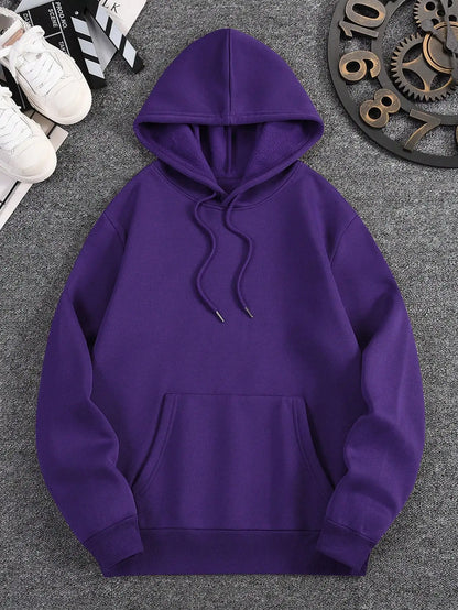 2025 Spring and Autumn Long sleeved Men's Slogan and Skull Printed Hoodie Multi functional Comfortable Daily Sweater
