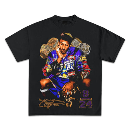 Pop Culture Vintage Graphic T-Shirt Collection American Rap Basketball Streetwear Hip-Hop Y2K Top Premium Qua Men Clothing Short